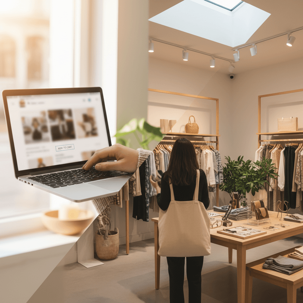 Online and in-store
