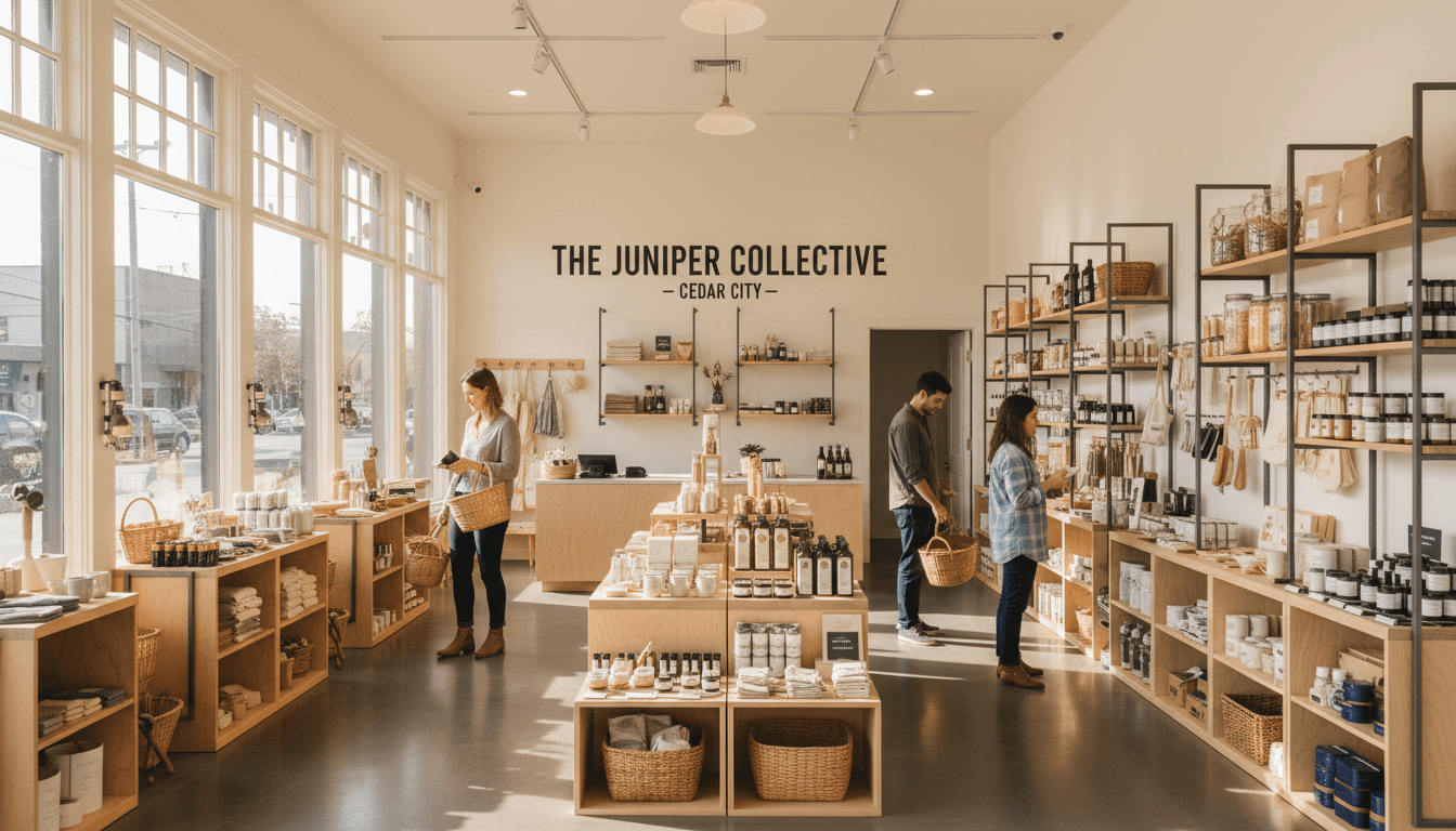 Alvin Shops retail storefront in Cedar City with organized product displays and welcoming interior